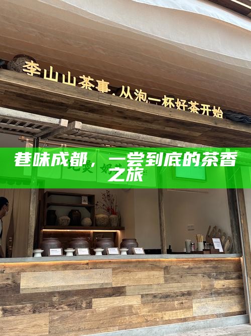 巷味成都，一尝到底的茶香之旅