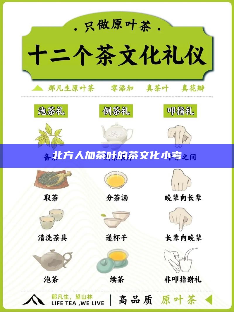 北方人加茶叶的茶文化小考
