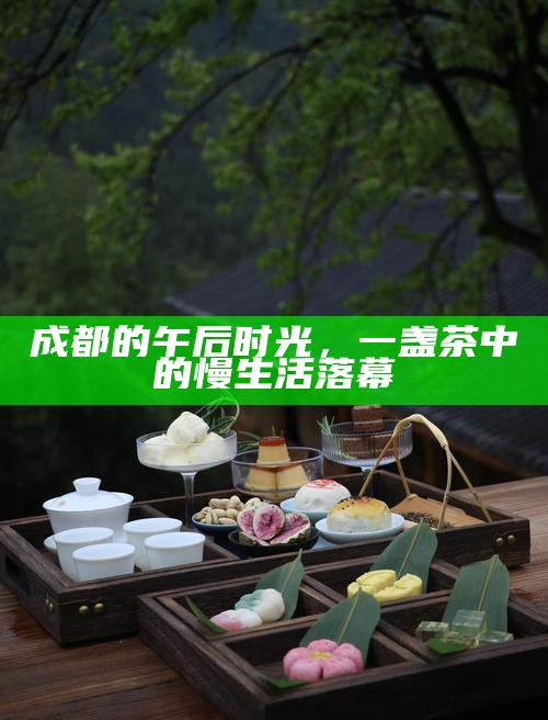 成都的午后时光，一盏茶中的慢生活落幕