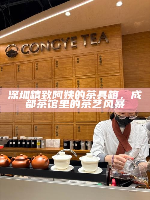 深圳精致阿姨的茶具箱，成都茶馆里的茶艺风暴