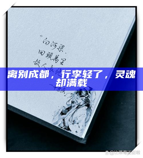 离别成都，行李轻了，灵魂却满载